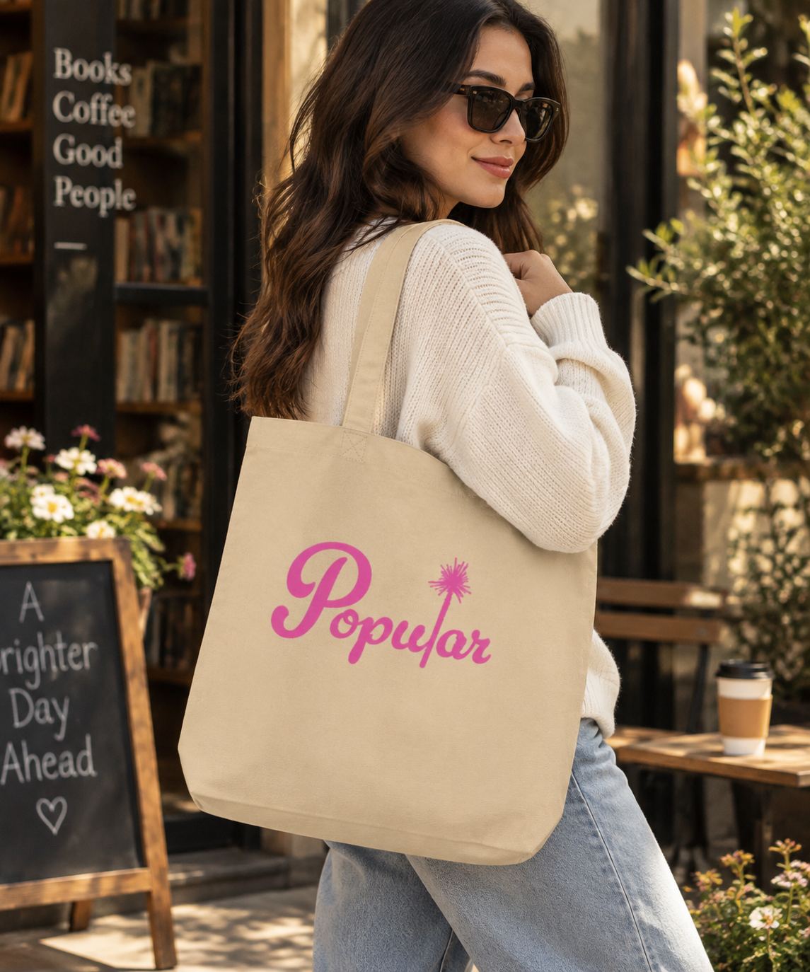 Theatre Kid Popular Eco Tote Bag | Organic Cotton Stage Inspired Tote