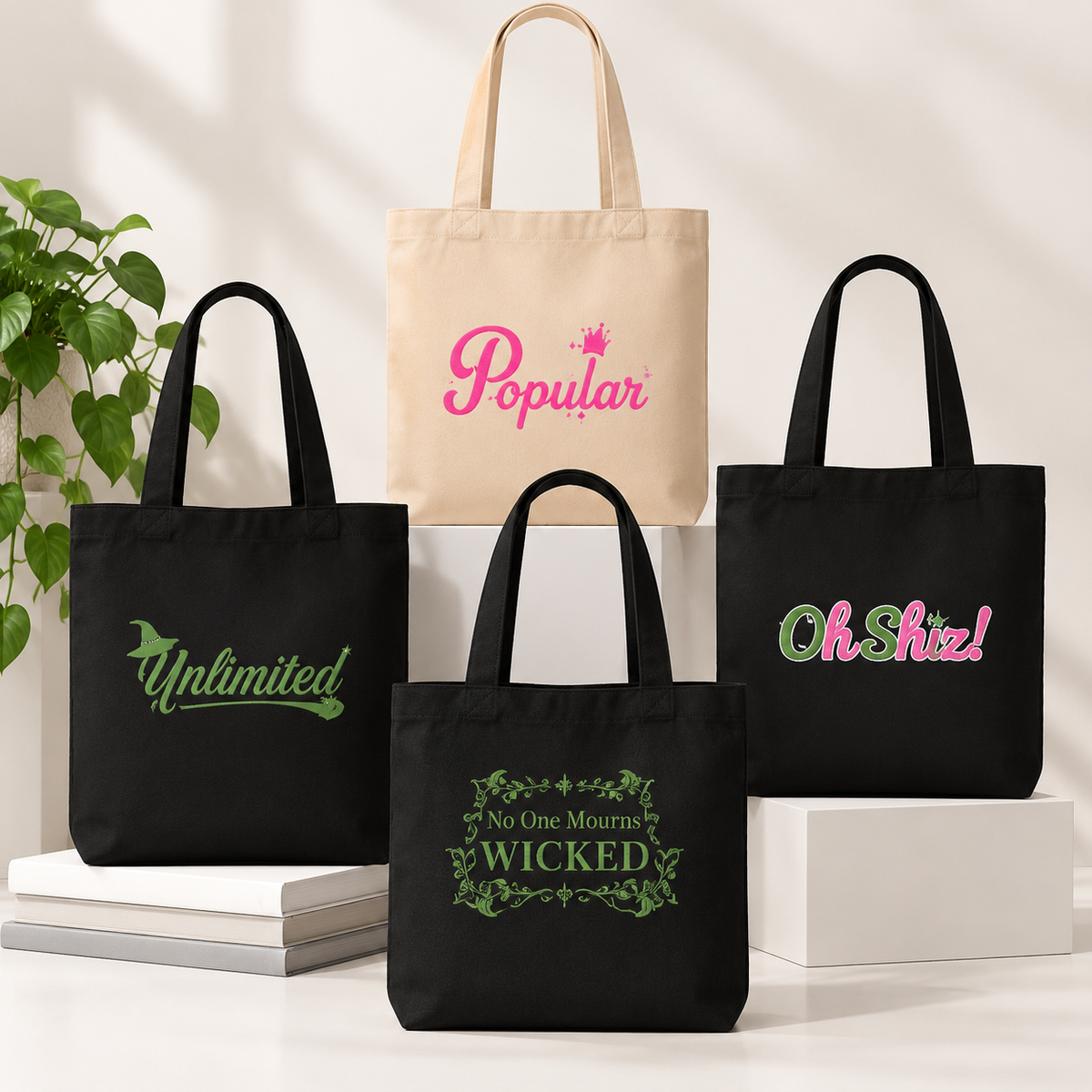 Defy Gravity Totes