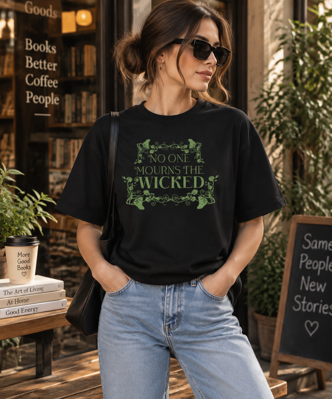 Theatre Kid No One Mourns the Wicked Classic Tee | Defy Gravity Theatre Shirt
