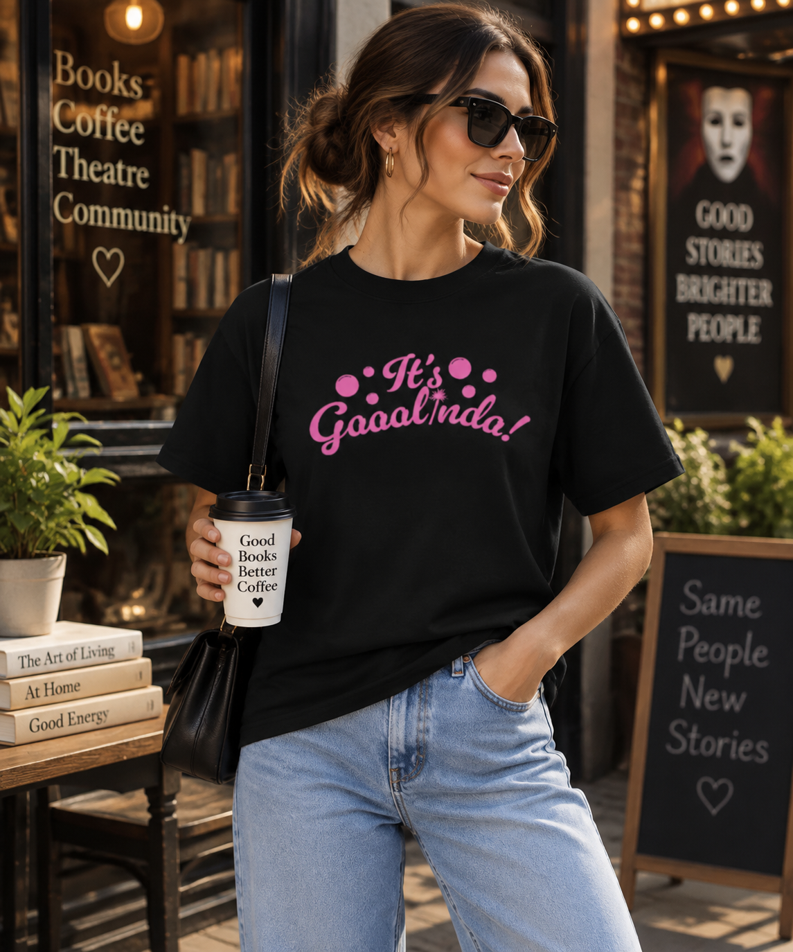 Theatre Kid “It’s Gaaalinda!” Heavyweight Tee | Broadway Inspired Shirt